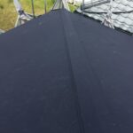 屋根重ね葺き工事（カバー工法）スーパーガルテクト施工