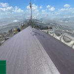 大阪府茨木市　屋根重ね葺き工事（カバー工法）大屋根完了