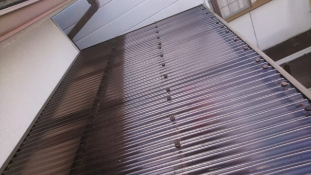 大阪府高槻市　波板張り替え工事　完了