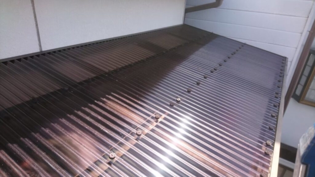 大阪府高槻市　波板張り替え工事　完了