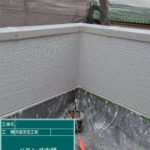 京都府長岡京市　外壁塗装工事　外壁上塗り　アステックペイント　シリコンREVO